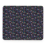 Day Of The Dead Calavera Cat Print Mouse Pad