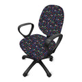 Day Of The Dead Calavera Cat Print Office Chair Cover