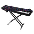 Day Of The Dead Calavera Cat Print Piano Keyboard Cover