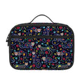 Day Of The Dead Calavera Cat Print Portable Lunch Bag