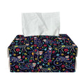 Day Of The Dead Calavera Cat Print Rectangle Tissue Box Cover