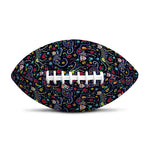 Day Of The Dead Calavera Cat Print Rugby Ball