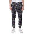 Day Of The Dead Calavera Cat Print Joggers