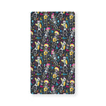 Day Of The Dead Mariachi Skeletons Print Baby Crib Sheet