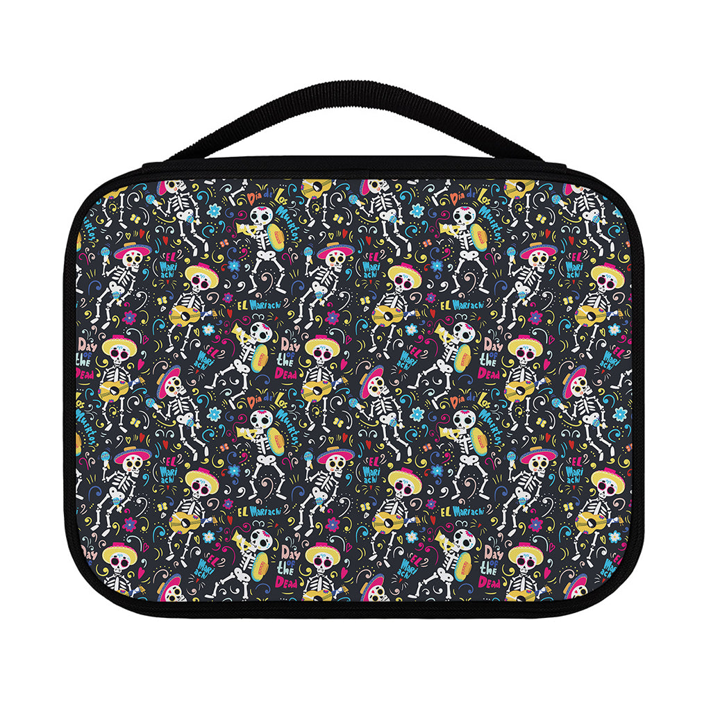Day Of The Dead Mariachi Skeletons Print Classic Bible Case