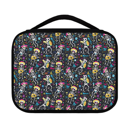 Day Of The Dead Mariachi Skeletons Print Classic Bible Case