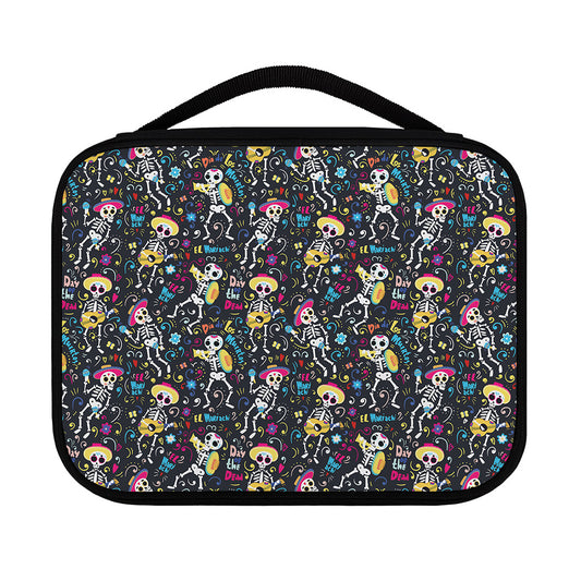 Day Of The Dead Mariachi Skeletons Print Classic Bible Case