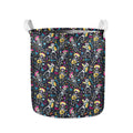 Day Of The Dead Mariachi Skeletons Print Collapsible Laundry Basket