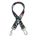 Day Of The Dead Mariachi Skeletons Print Dog Seat Belt