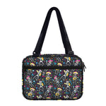 Day Of The Dead Mariachi Skeletons Print Double Strap Bible Bag