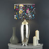 Day Of The Dead Mariachi Skeletons Print Drum Lamp Shade