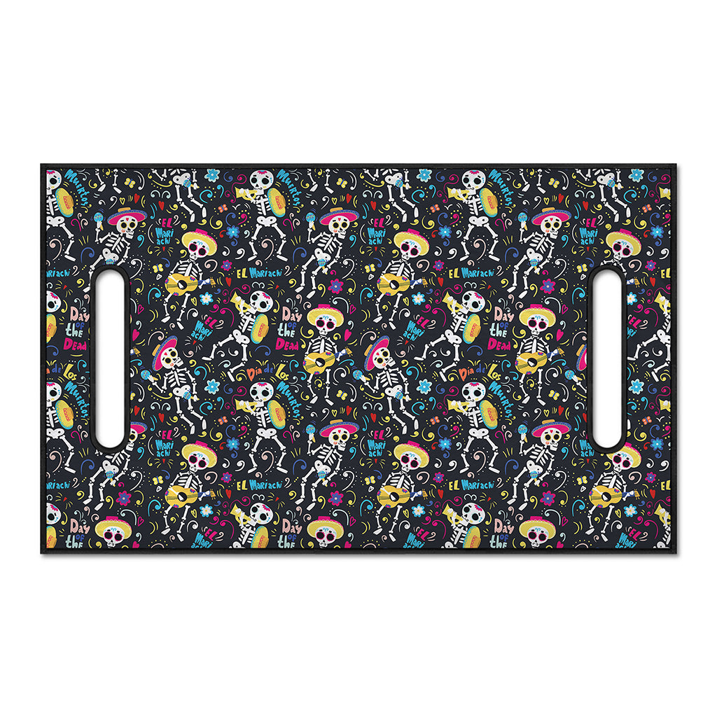 Day Of The Dead Mariachi Skeletons Print Golf Cart Seat Cover
