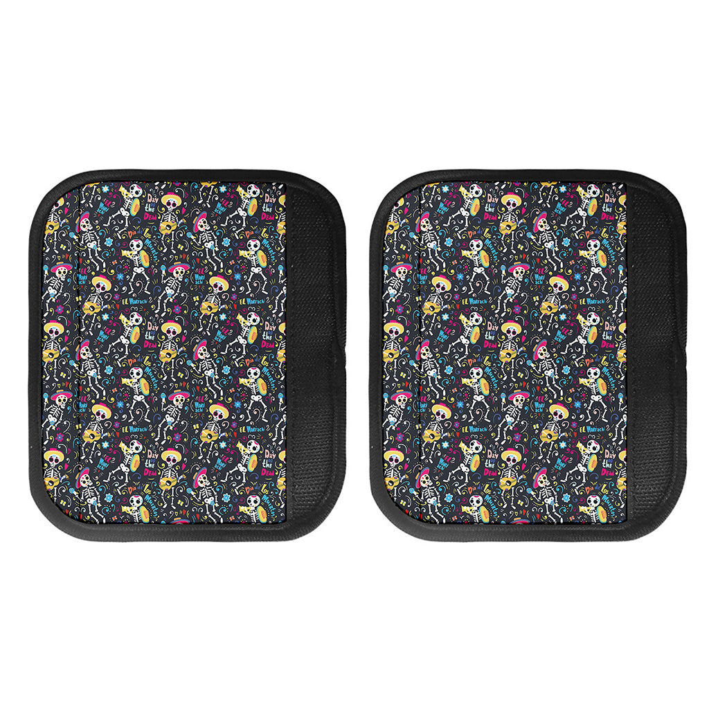 Day Of The Dead Mariachi Skeletons Print Handle Covers