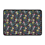 Day Of The Dead Mariachi Skeletons Print Kitchen Mat