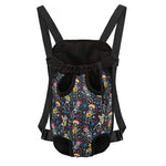 Day Of The Dead Mariachi Skeletons Print Pet Carrier Backpack