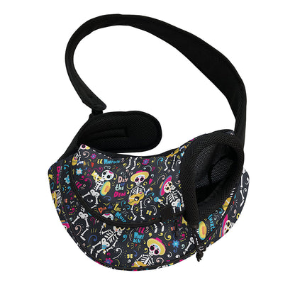 Day Of The Dead Mariachi Skeletons Print Pet Sling Carrier