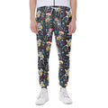 Day Of The Dead Mariachi Skeletons Print Joggers