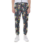 Day Of The Dead Mariachi Skeletons Print Scuba Joggers