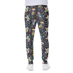 Day Of The Dead Mariachi Skeletons Print Scuba Joggers