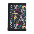 Day Of The Dead Mariachi Skeletons Print Trifold Wallet