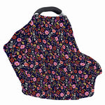 Day Of The Dead Skeleton Pattern Print Baby Seat Cover