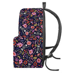 Day Of The Dead Skeleton Pattern Print Backpack