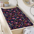 Day Of The Dead Skeleton Pattern Print Changing Pad Cover