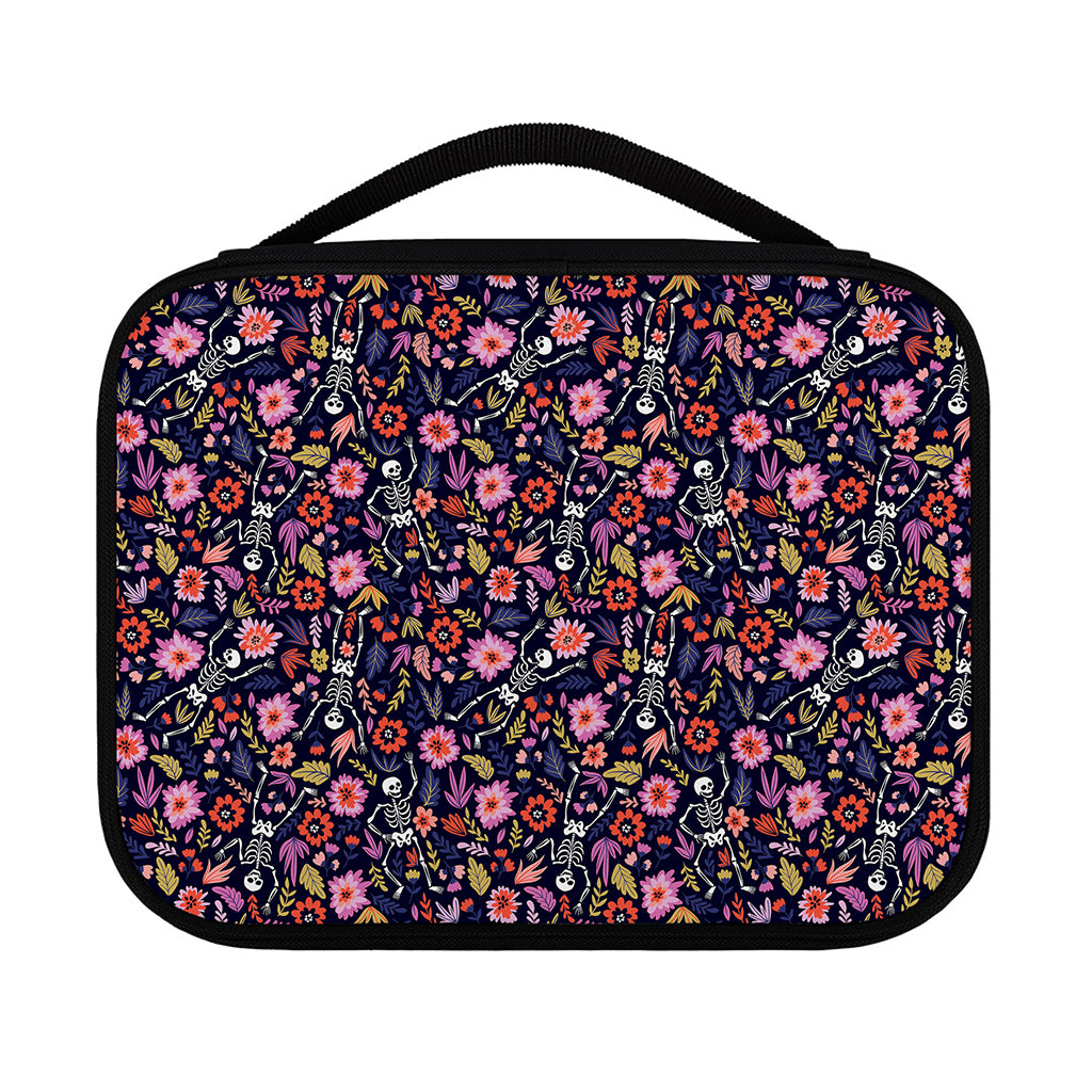 Day Of The Dead Skeleton Pattern Print Classic Bible Case