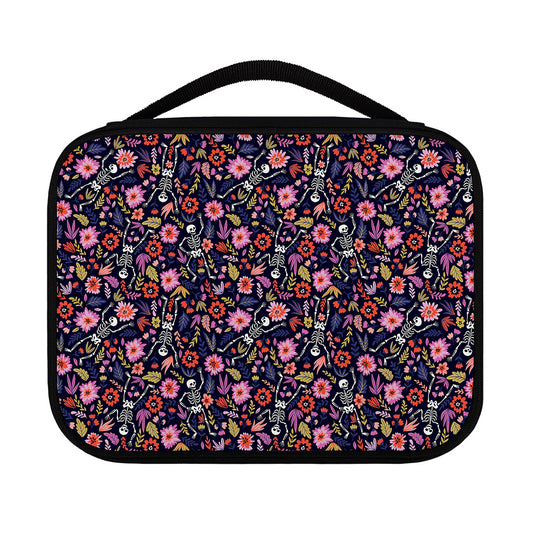 Day Of The Dead Skeleton Pattern Print Classic Bible Case