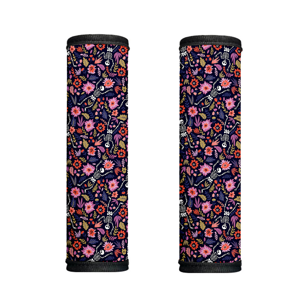 Day Of The Dead Skeleton Pattern Print Handle Covers