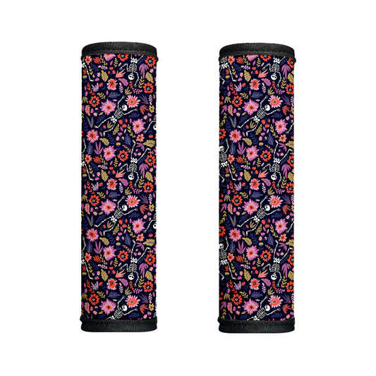 Day Of The Dead Skeleton Pattern Print Handle Covers