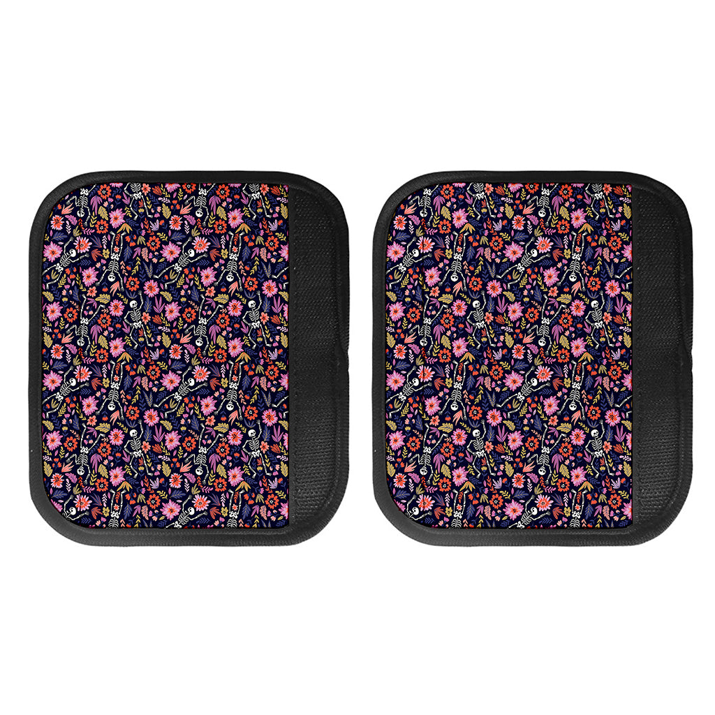 Day Of The Dead Skeleton Pattern Print Handle Covers