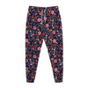 Day Of The Dead Skeleton Pattern Print Jogger Pants