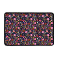 Day Of The Dead Skeleton Pattern Print Kitchen Mat