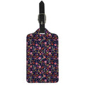 Day Of The Dead Skeleton Pattern Print Luggage Tag