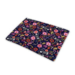 Day Of The Dead Skeleton Pattern Print Pet Cooling Mat Cover
