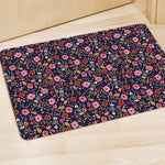 Day Of The Dead Skeleton Pattern Print Polyester Doormat