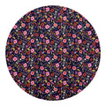Day Of The Dead Skeleton Pattern Print Round Blanket