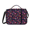 Day Of The Dead Skeleton Pattern Print Shoulder Strap Bible Bag