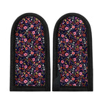 Day Of The Dead Skeleton Pattern Print Skillet Handle Cover