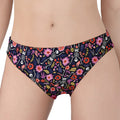 Day Of The Dead Skeleton Pattern Print Women's Panties