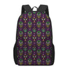 Day Of The Dead Sugar Skull Print 17 Inch Backpack