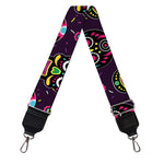 Day Of The Dead Sugar Skull Print Bag Strap