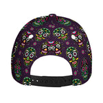 Day Of The Dead Sugar Skull Print Baseball Cap