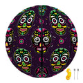 Day Of The Dead Sugar Skull Print Basketball