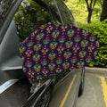 Day Of The Dead Sugar Skull Print Car Side Mirror Covers