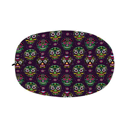 Day Of The Dead Sugar Skull Print Car Side Mirror Covers