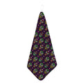 Day Of The Dead Sugar Skull Print Hand Towel