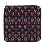 Day Of The Dead Sugar Skull Print Hand Towel