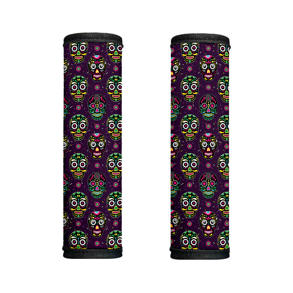 Day Of The Dead Sugar Skull Print Handle Covers